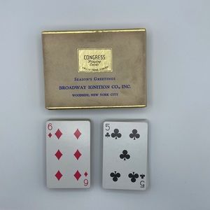 Vintage Congress Playing Cards. Seasons Congress Playing Cards#391